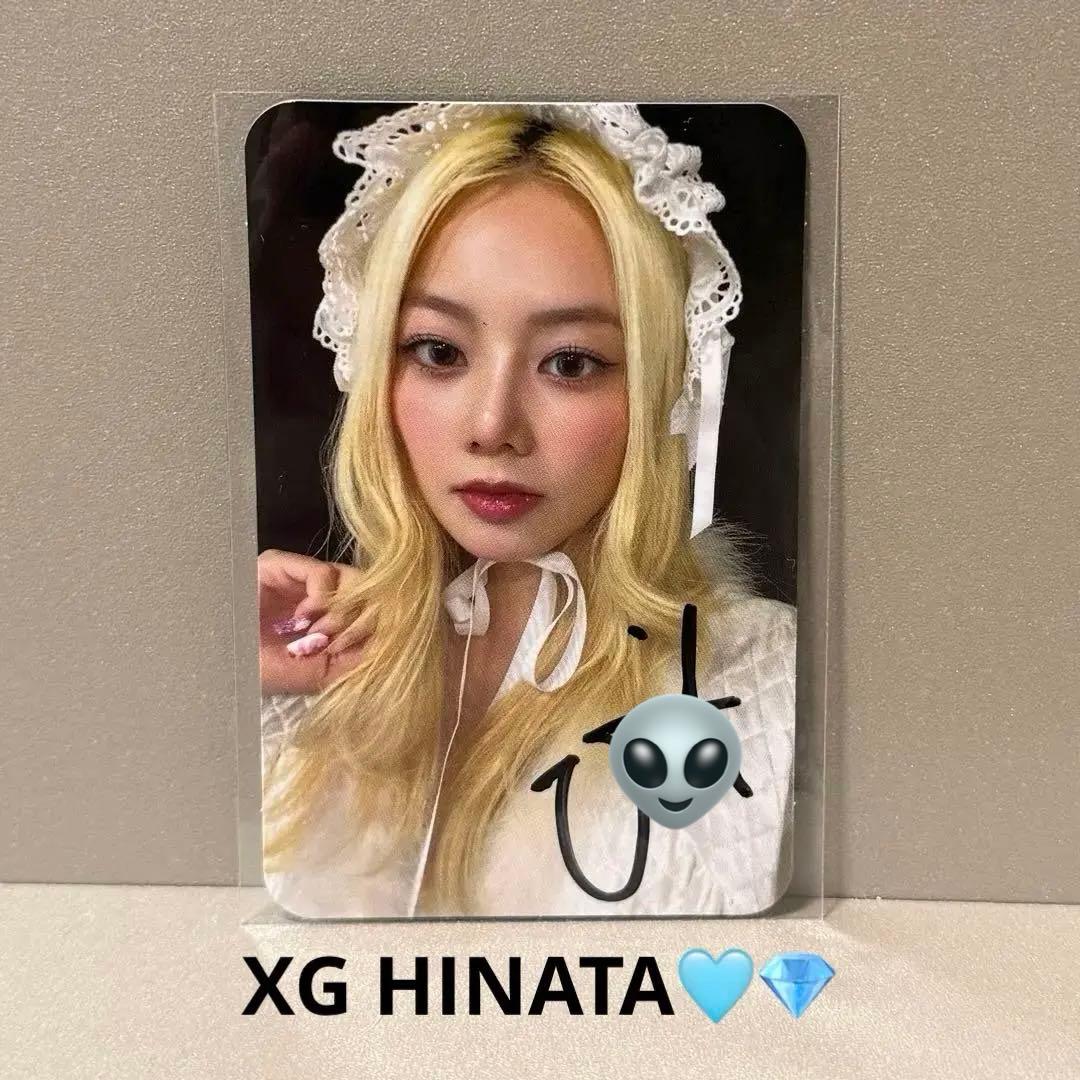 XG HINATA ヒナタ　サイン入りトレカ