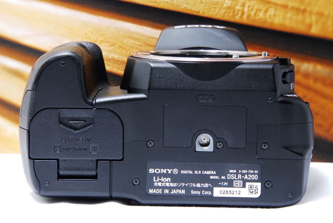 初心者向け SONY α200 レンズセット ソニー デジタル一眼レフ カメラ