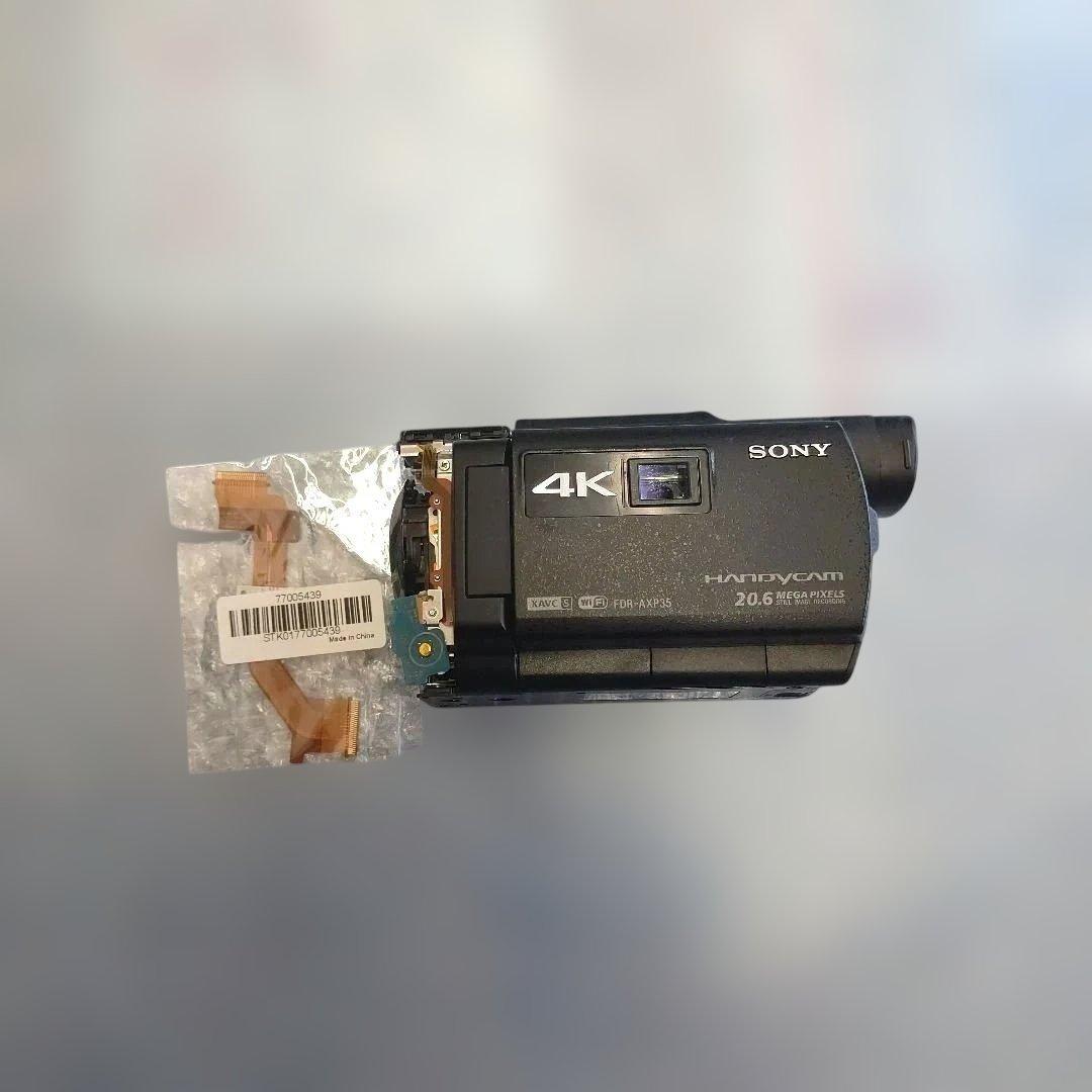SONY FDR-AXP35 4Kビデオカメラと修理パーツ 訳あり