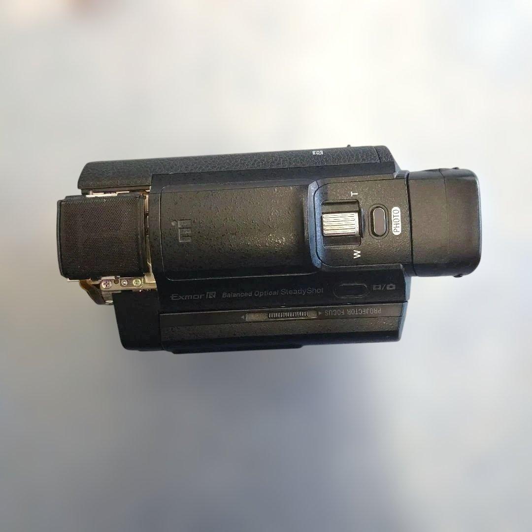 SONY FDR-AXP35 4Kビデオカメラと修理パーツ 訳あり