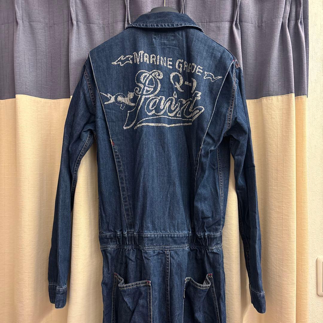 ⭐️AVIREX デニムオーバーオール　size M⭐️