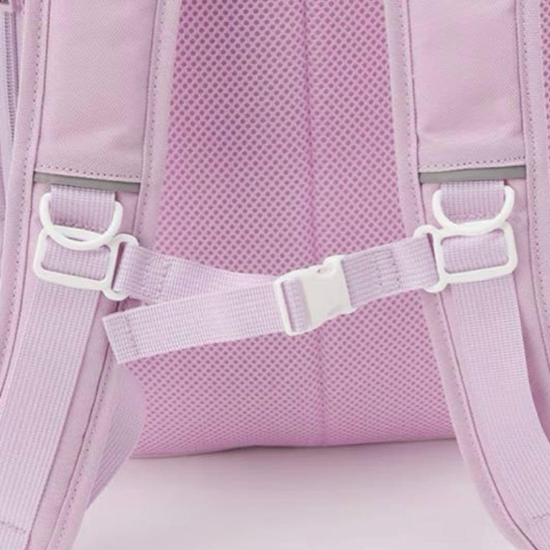 メゾピアノジュニア　【Cuugal掲載】クリアラメポーチつきリュック