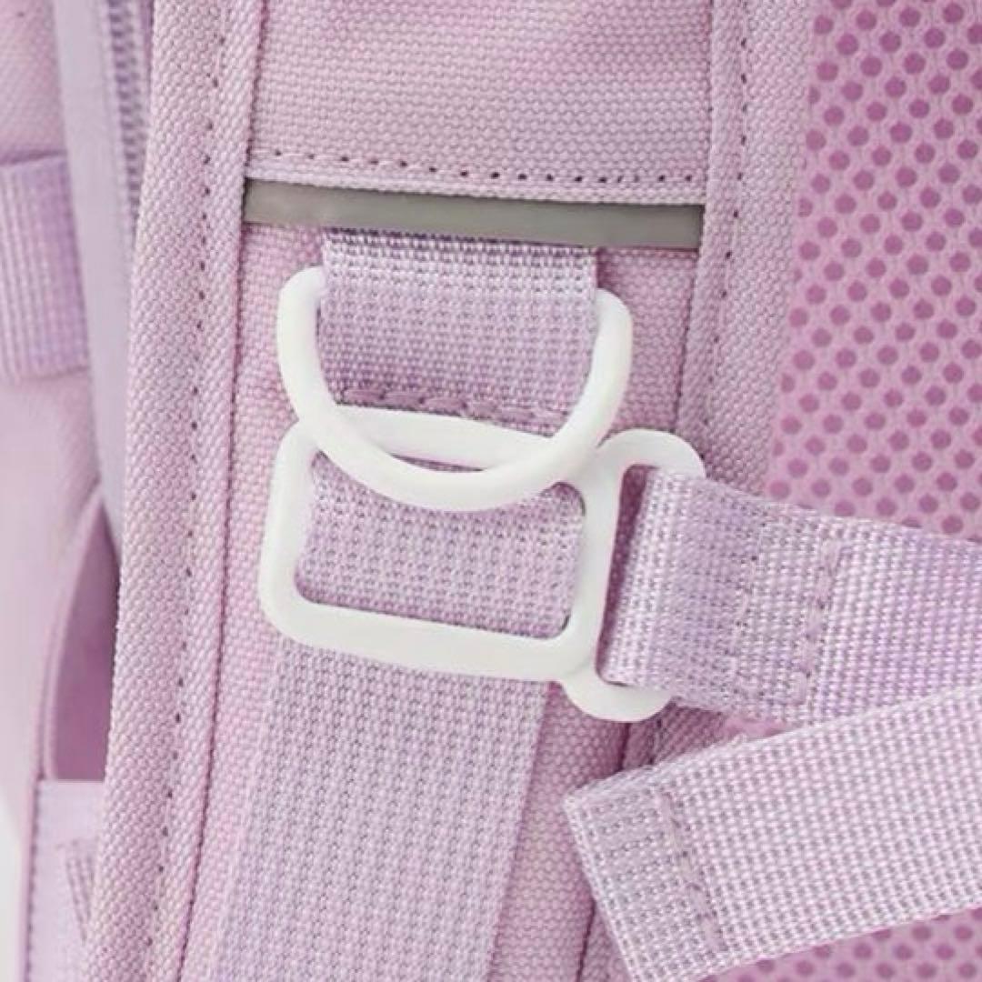 メゾピアノジュニア　【Cuugal掲載】クリアラメポーチつきリュック