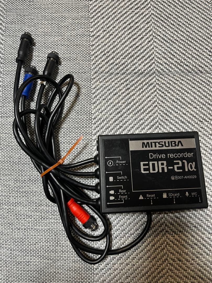 MITSUBA バイク専用ドライブレコーダー　EDR-21α