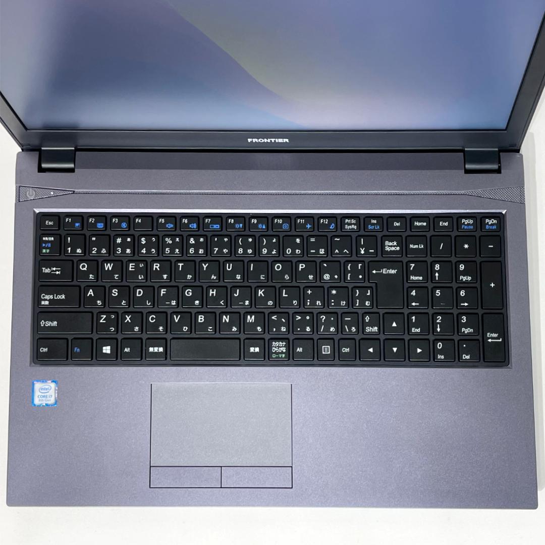 第8世代i7 新品SD480GB メモリ16GB フルHD テンキー DVD