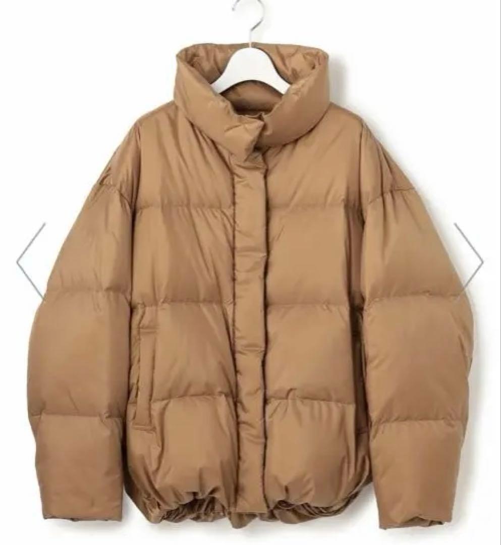 Oggi掲載23区今季新品シレータフタ ハイネック ショート ダウンコート