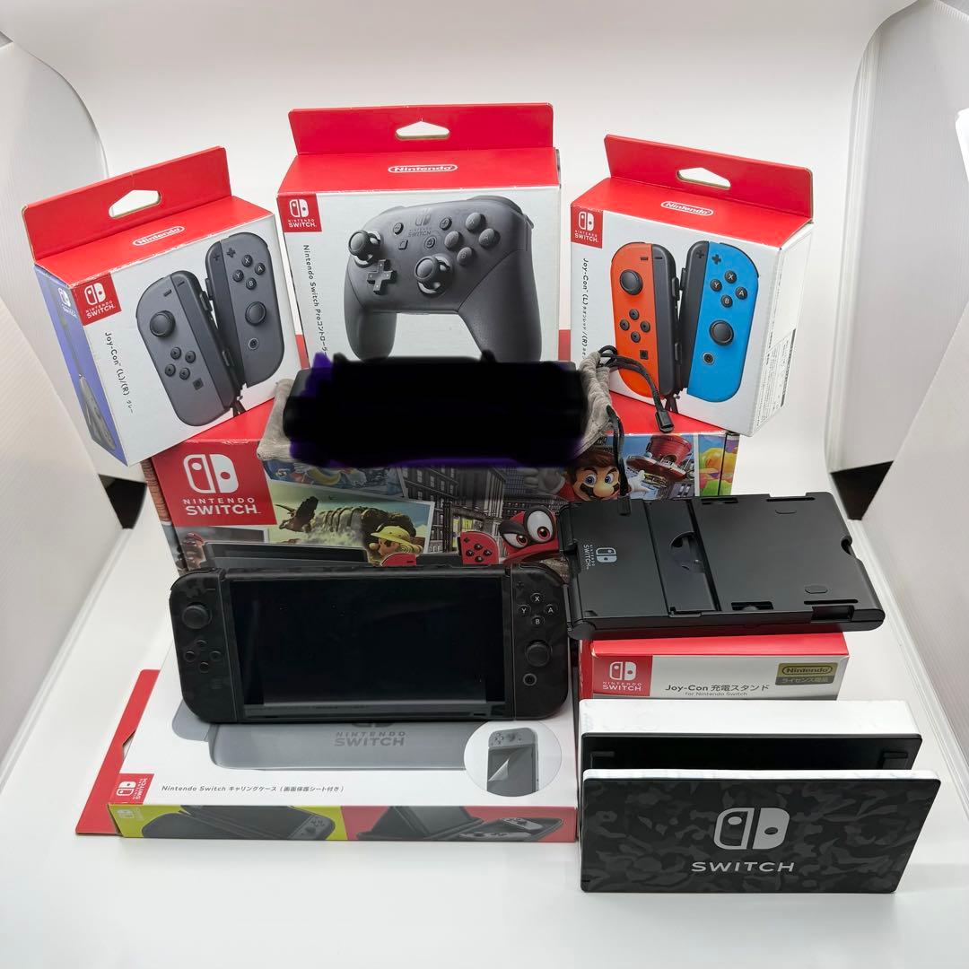 Nintendo Switch 初期型 本体一式・ニンテンドースイッチ