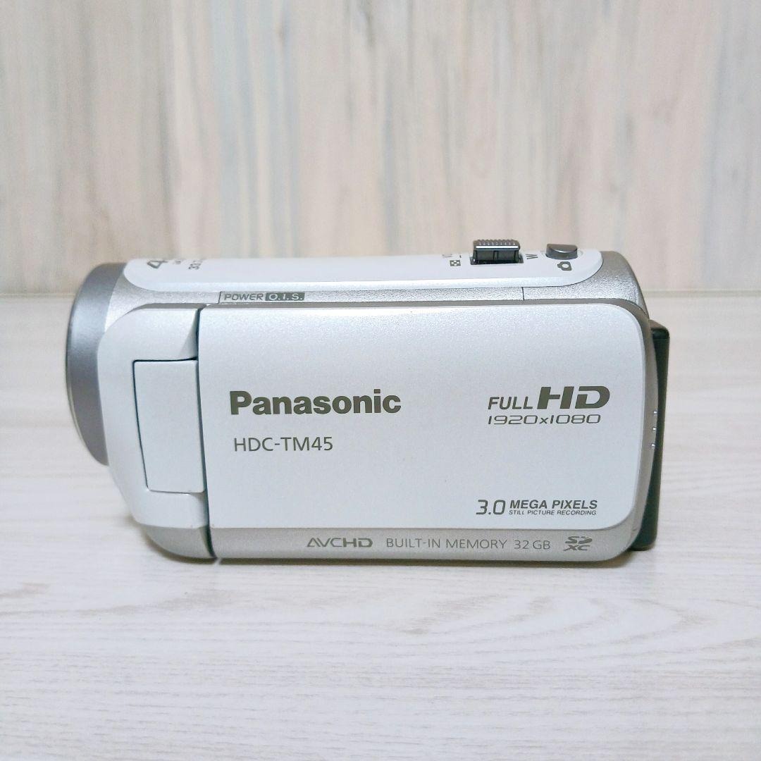 Panasonic　HDC-TM45　デジタルハイビジョンビデオカメラ　箱付き