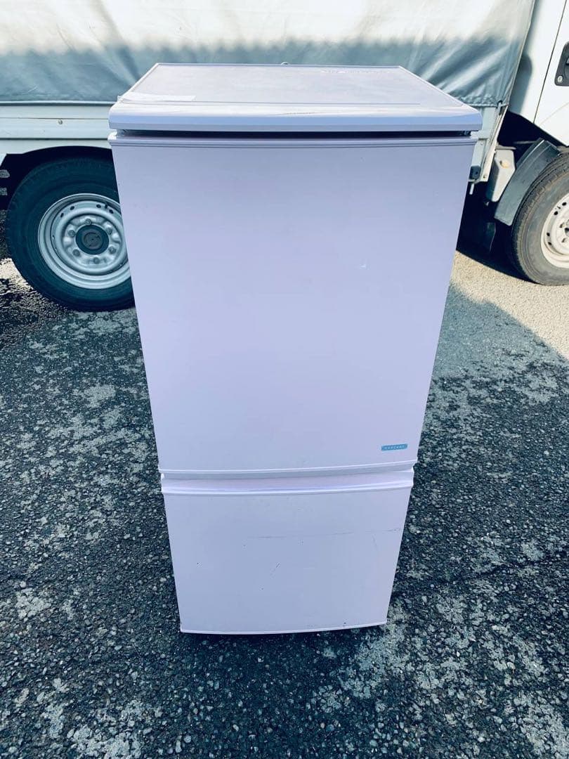 SHARP ノンフロン冷凍冷蔵庫　SJ-C14B-P