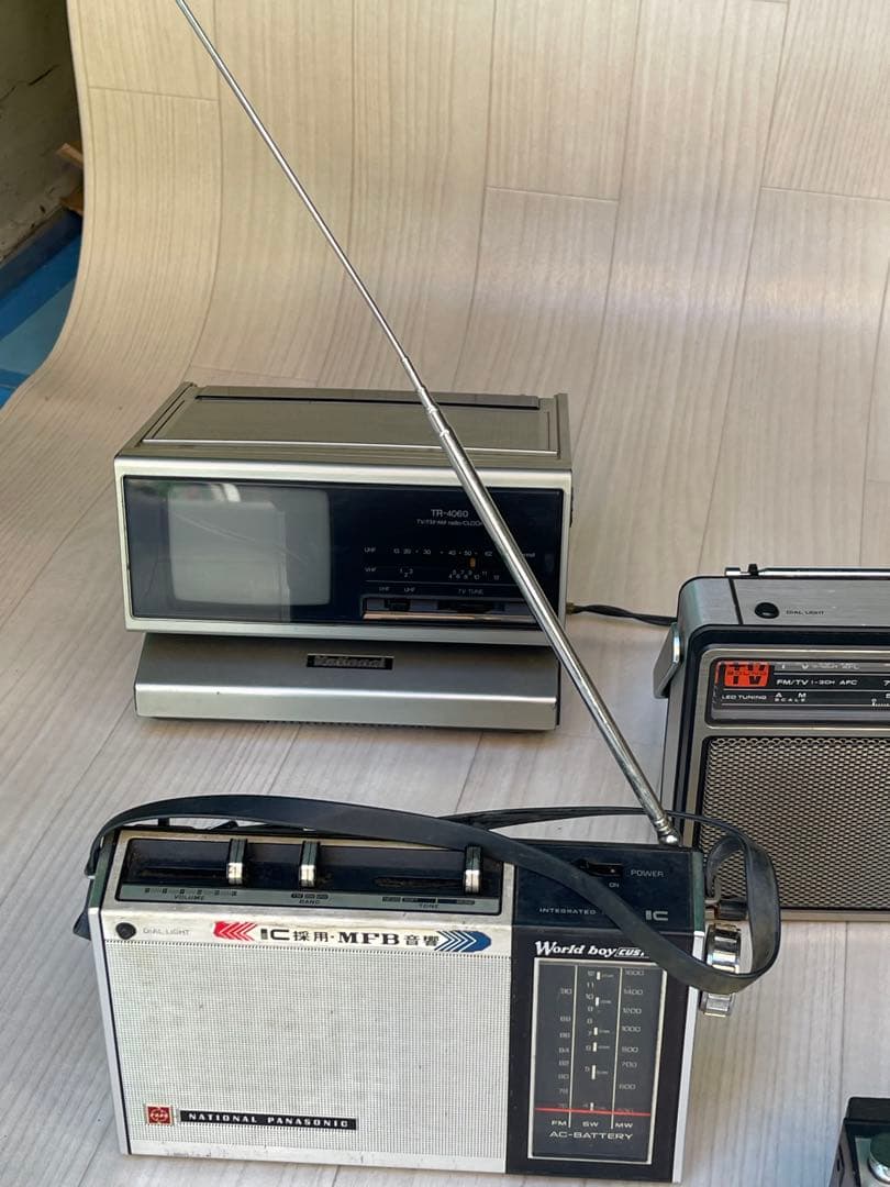 は*ん様 Nationalビンテージラジオ4台(ジャンク品)