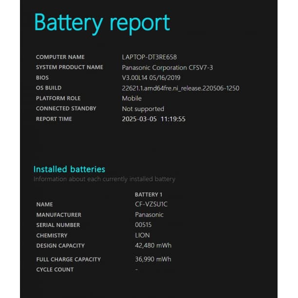 simフリー バッテリ◎ レッツノート i5-8 SSD128GB オフィス