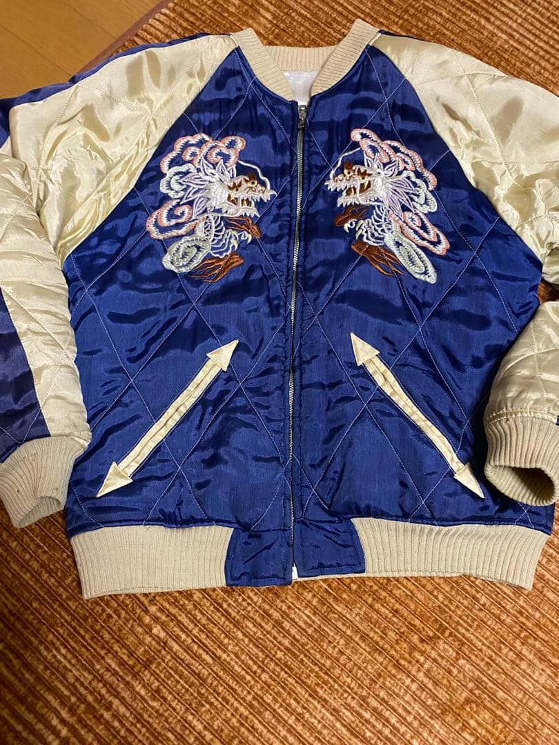 【ヴィンテージ 】silverstone スカジャン シルバーストーン