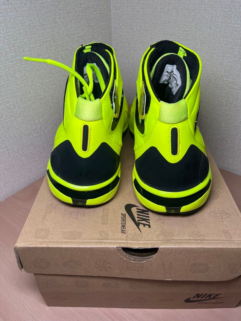 Nike AIR Zoom Huarache 2k4 蛍光ハイカット シューズ