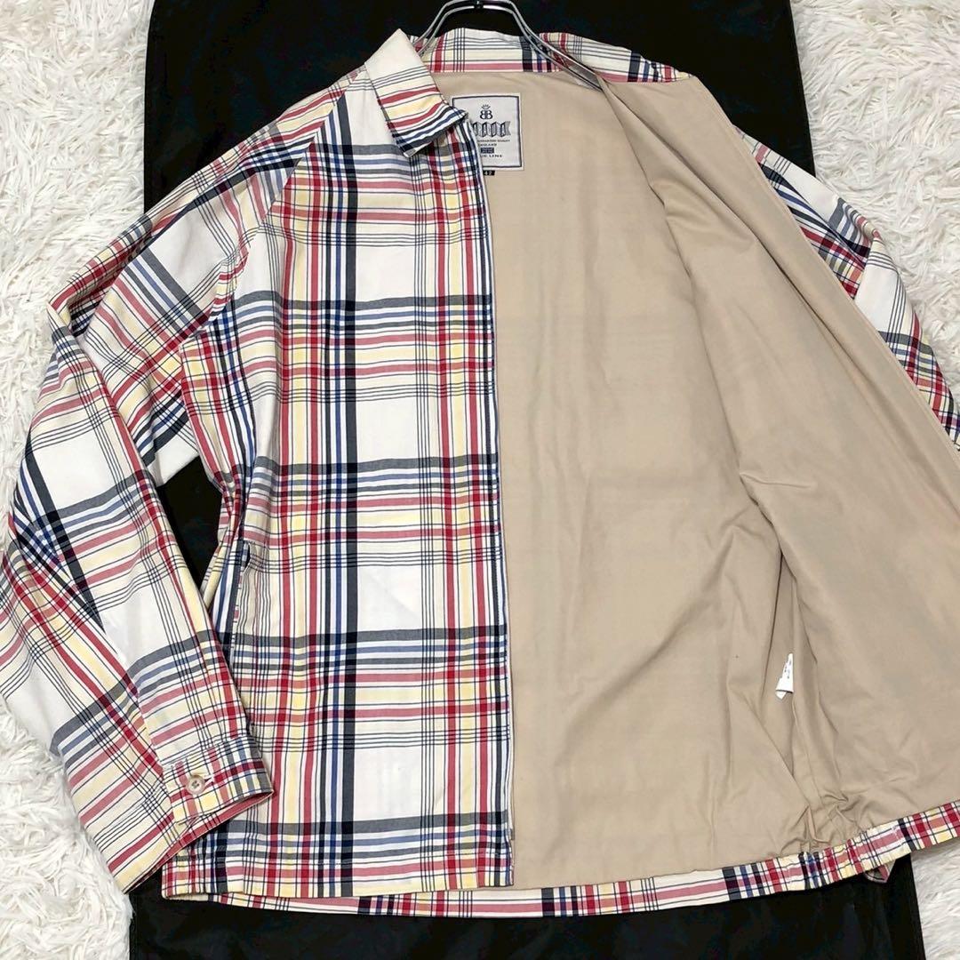 美品◎XL/42サイズ◎BARACUTA G9 スイングトップ チェック柄