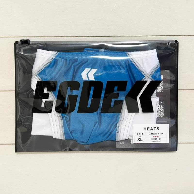EGDE【XL！2枚セット！希少！超光沢！】HEATS ビキニ/AQUX GMW