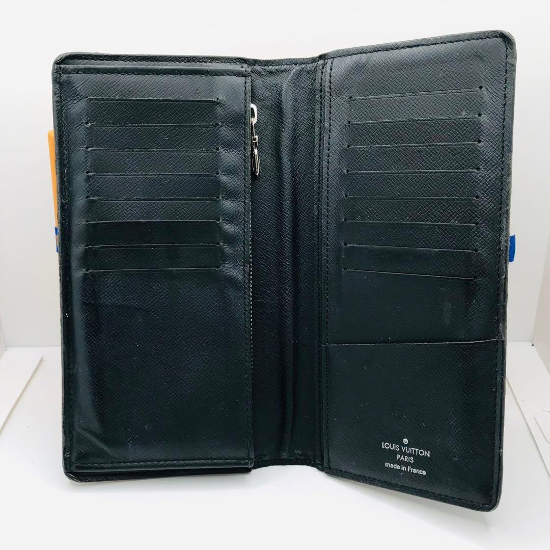 超希少✨ルイヴィトン ダミエ グラフィット ピクセル ポルトフォイユ プラザ 黒