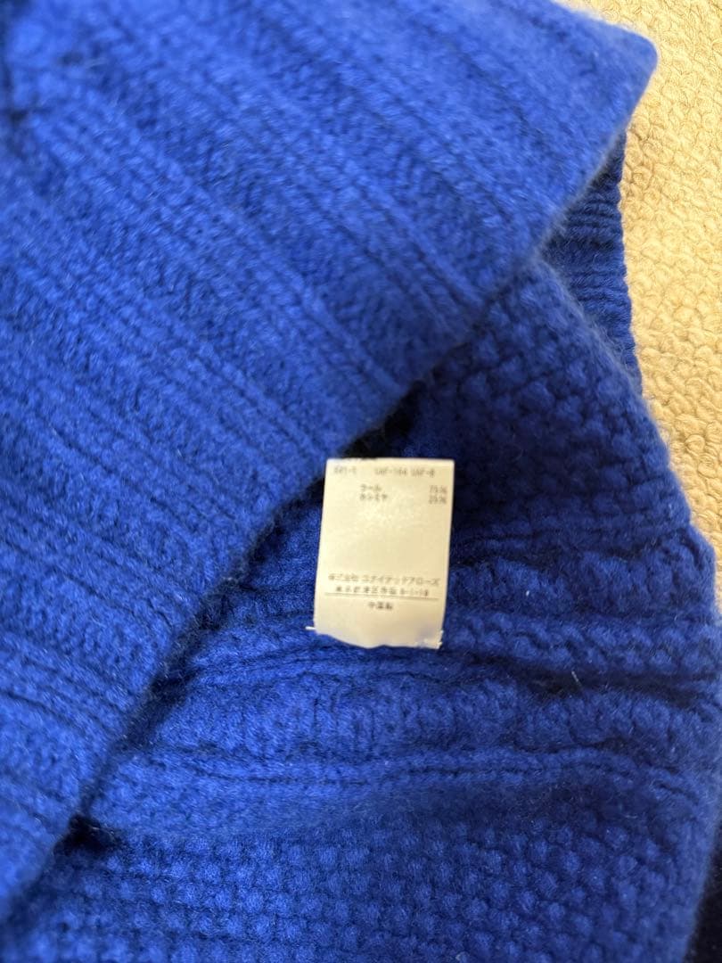 Drawer woolカシミヤケーブル編み セーター 2サイズ