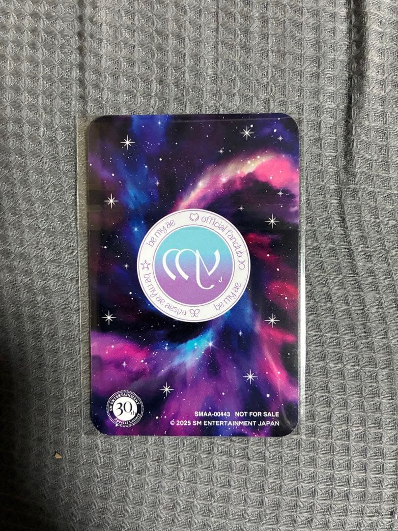 aespa SM 30周年 抽選会 カリナ トレカ　未開封