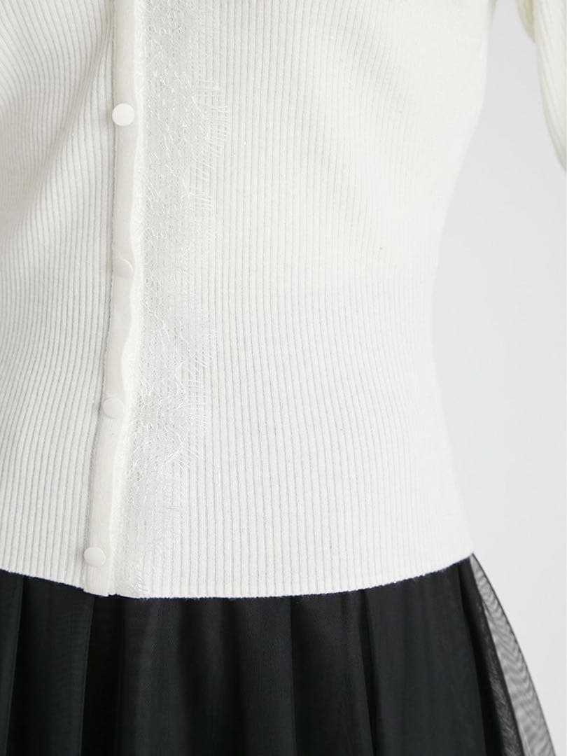 【新品未使用】CELFORD セルフォード♪レーストリムニットプルオーバー