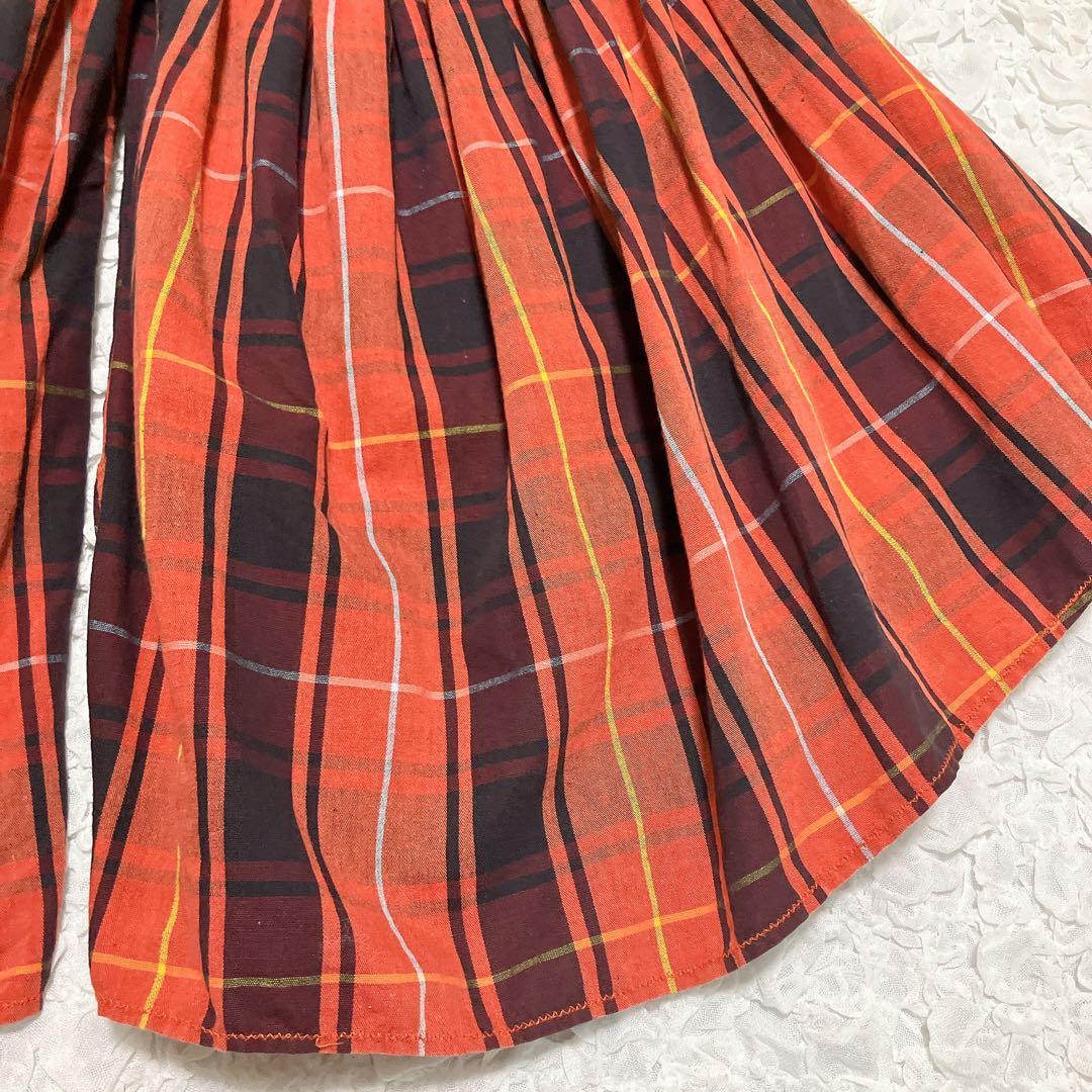 キャピタル　アミッシュパンツ　オレンジ　XS