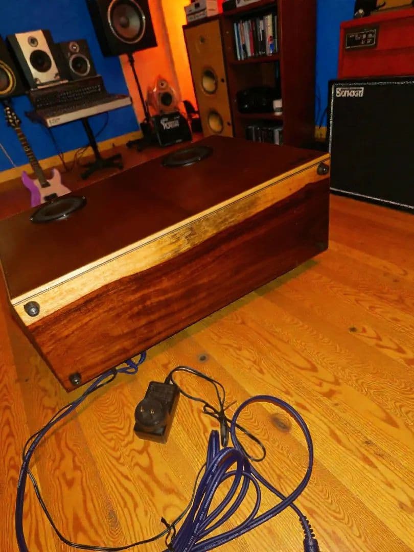 アコギ ギター ミニ アンプ　スピーカー シダー ココボロ　ハカランダ