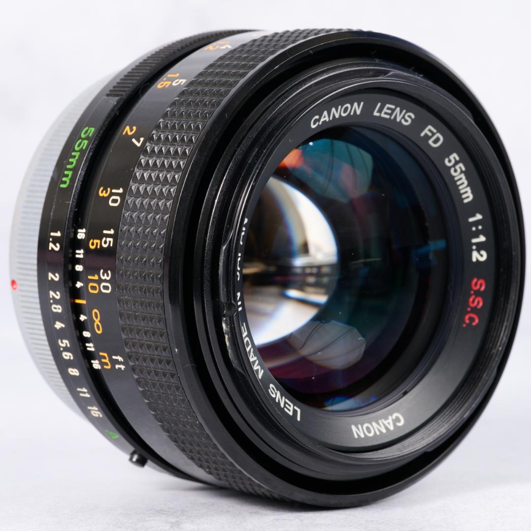 フィルムカメラ Canon FD 55mm f1.2 s.s.c.