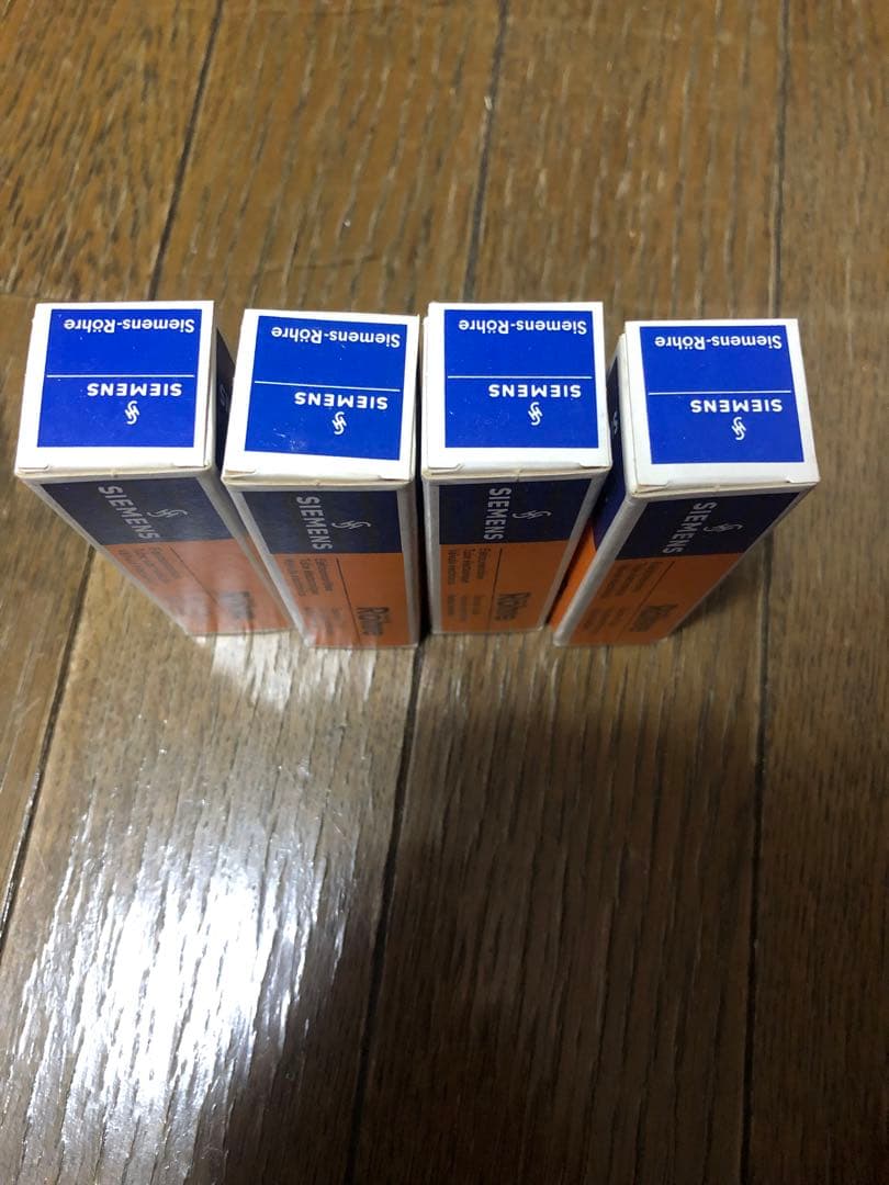 Siemens E84L 真空管 4本セット箱付き