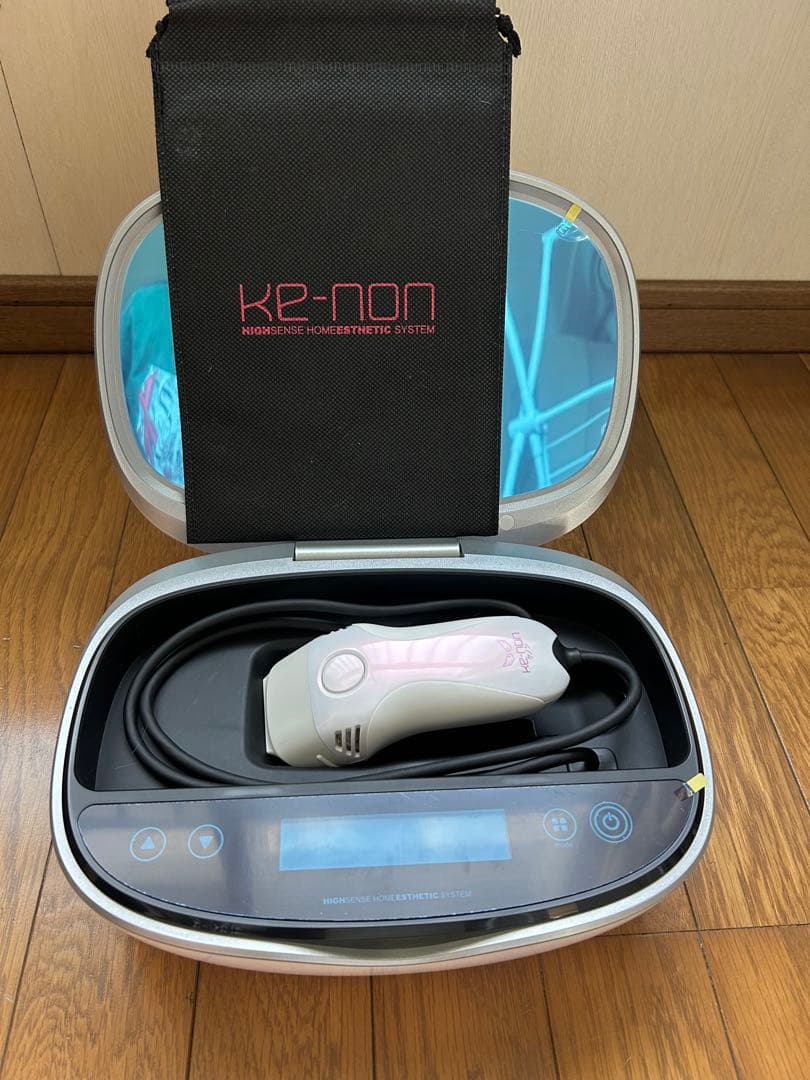 【@ 】KE-NON 家庭用脱毛器 本体＋付属品＋カートリッジ3個セット