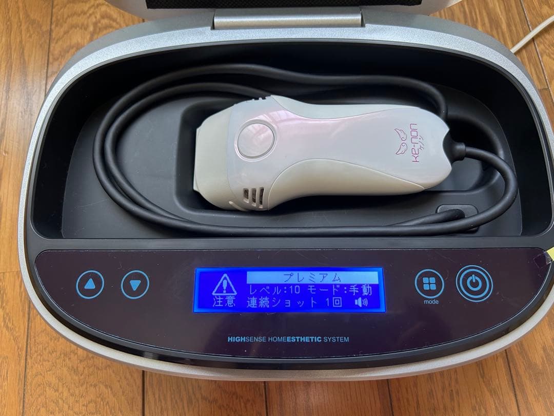 【@ 】KE-NON 家庭用脱毛器 本体＋付属品＋カートリッジ3個セット