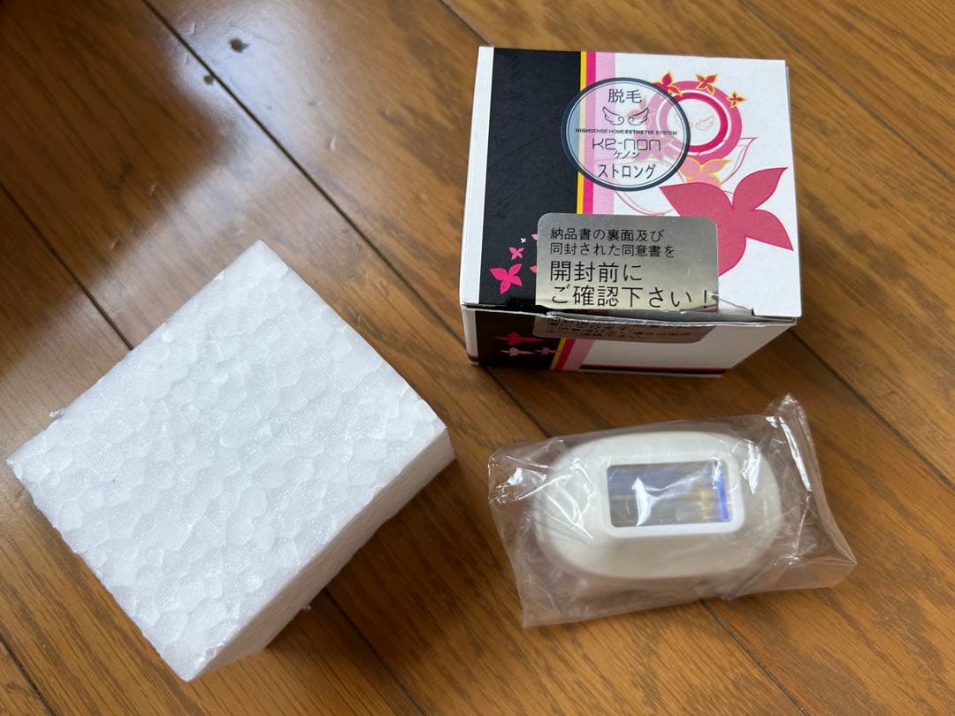 【@ 】KE-NON 家庭用脱毛器 本体＋付属品＋カートリッジ3個セット