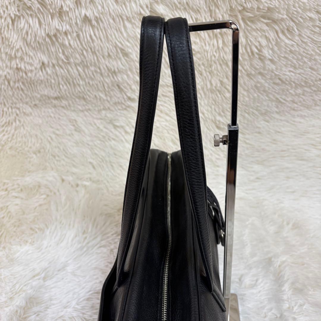 ✨人気✨ アニエスベー　ボストンバッグ レザー ブラック