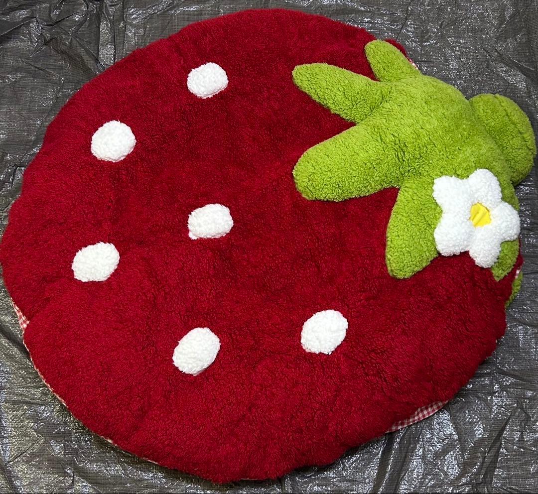 マザーガーデン 野いちご　クッション　ラグ　マット