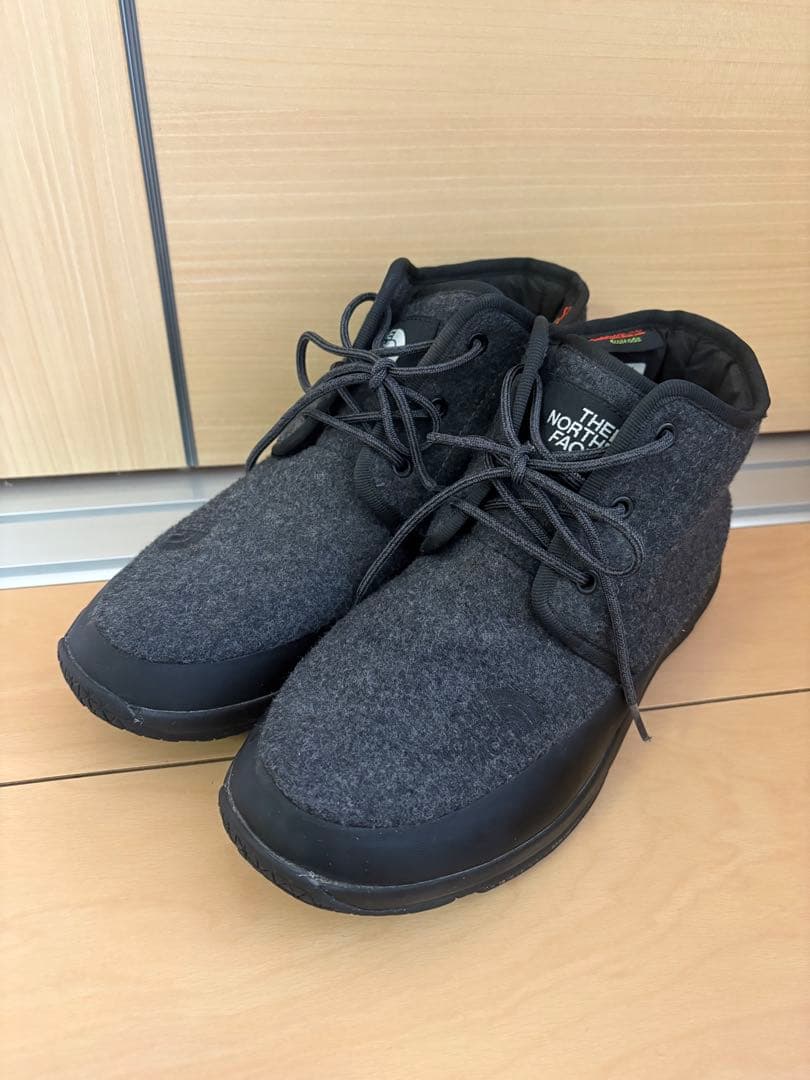 (美品)ノースフェイス ヌプシトラクションライト 25cm グレー