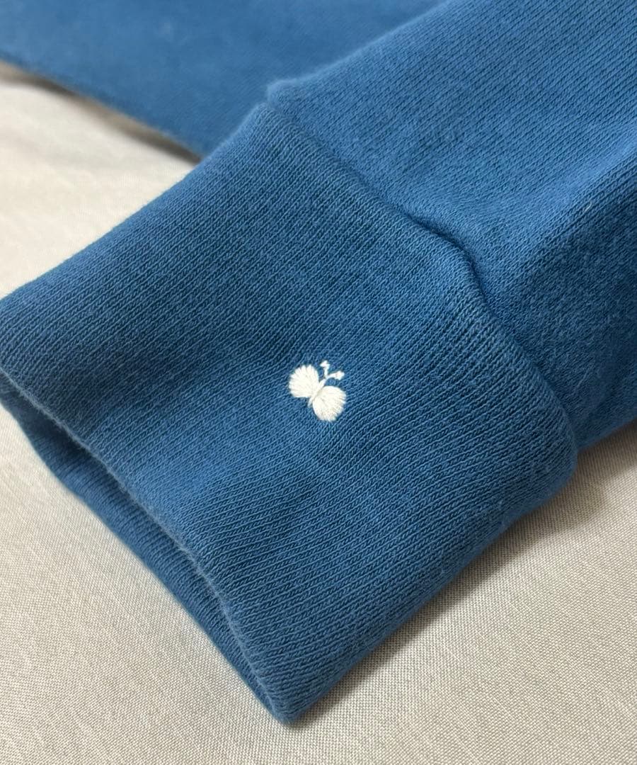 mina ミナペルホネン　choucho刺繍 start スウェット メンズS