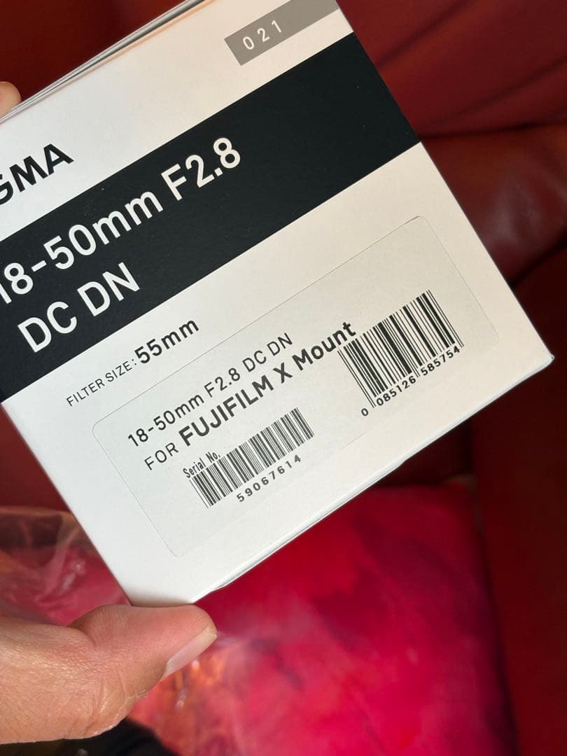 SIGMA 18-50mm f2.8 DC DN xマウント 富士フイルム