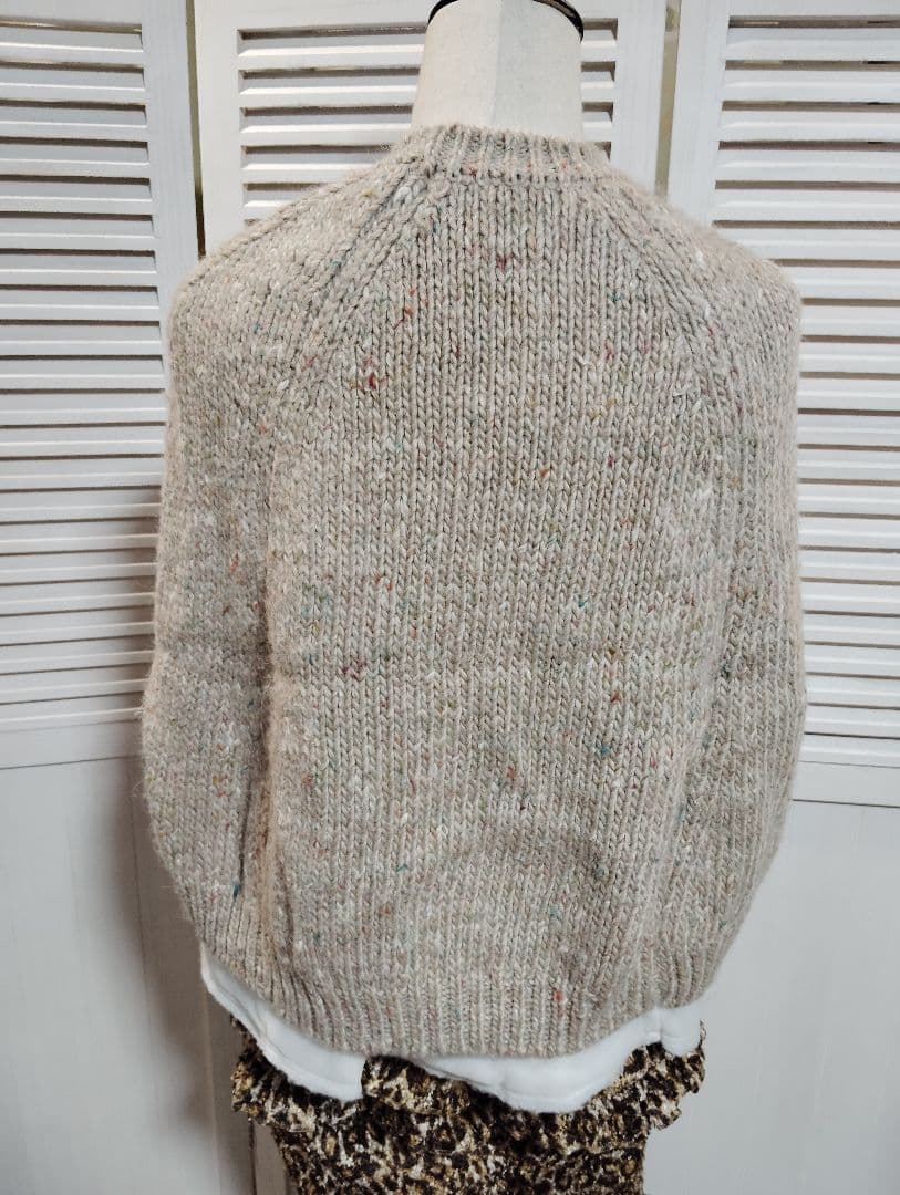 コムデギャルソン　ニットポンチョ