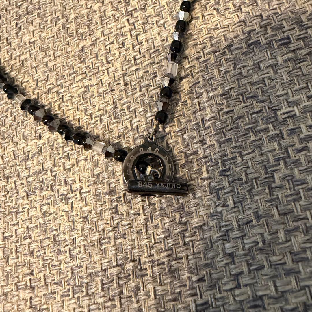 846４シリーズ ネックレス BLACKTITA2【SILVER&BLACK】