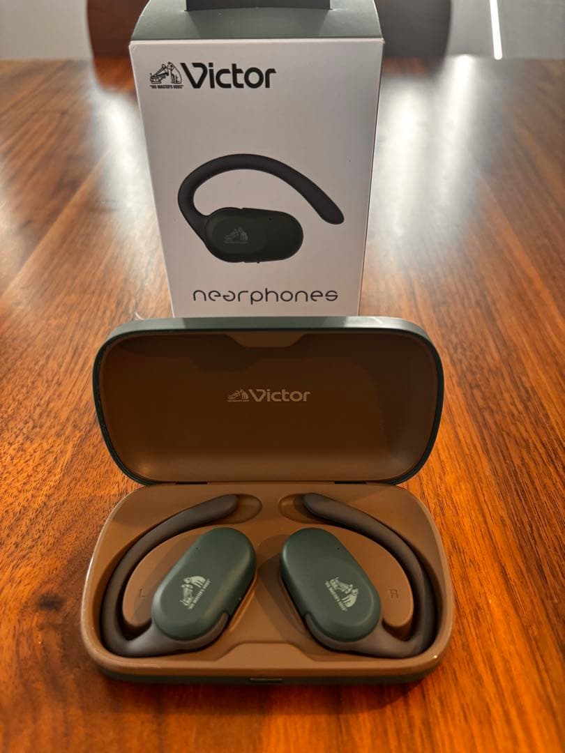 Victor nearphones ワイヤレスイヤホン