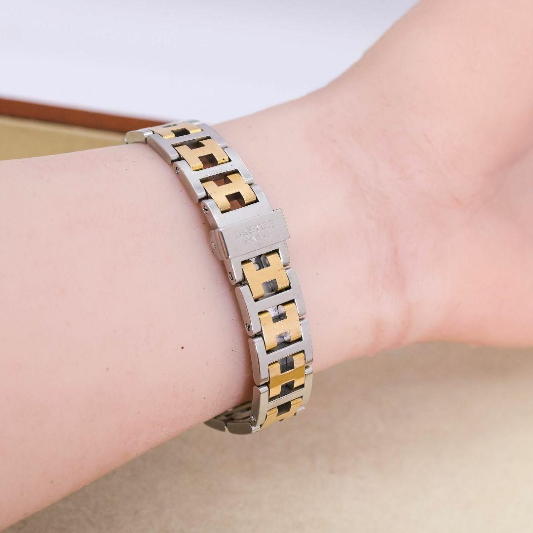 稼働 Hermes クリッパー 腕時計 ブラック CL4.220 967