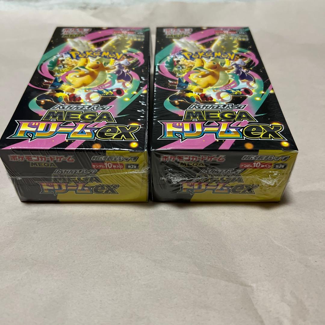 ポケモンカード　メガドリームex 2箱