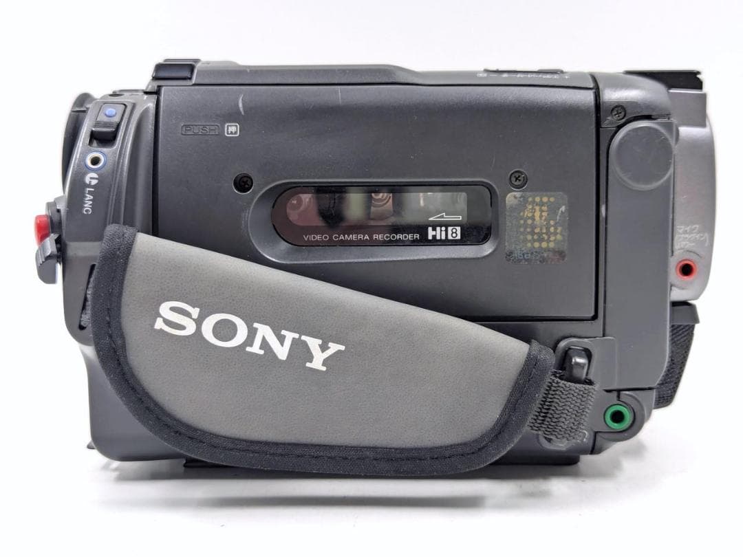 8mmテープのダビングに！ SONY ビデオカメラ CCD-TR12