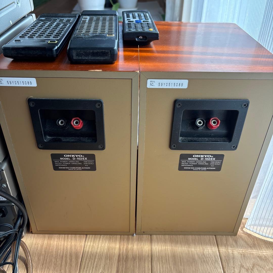 【ONKYO】コンポ（ステレオアンプほか）