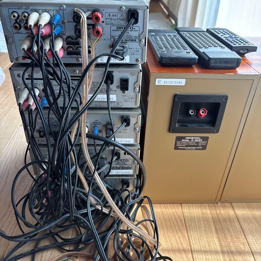 【ONKYO】コンポ（ステレオアンプほか）