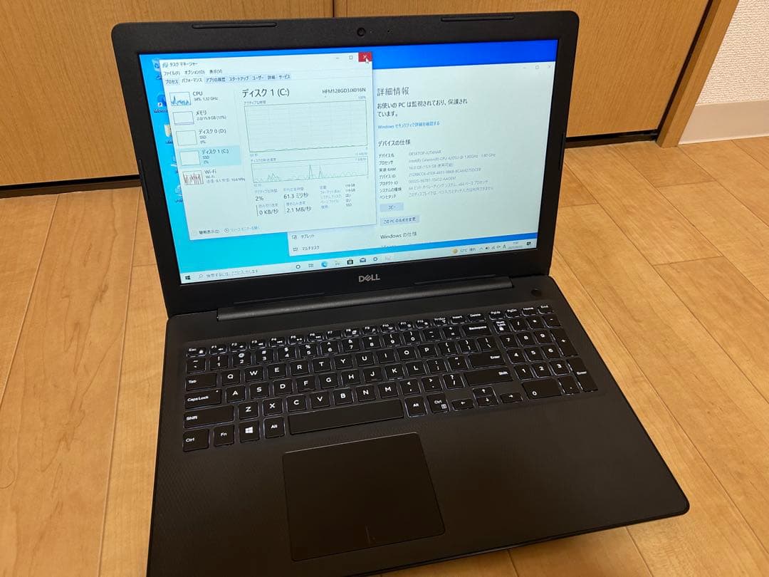 メルさん専用　DELL Inspiron 3583 ノートPC 本体 USキー