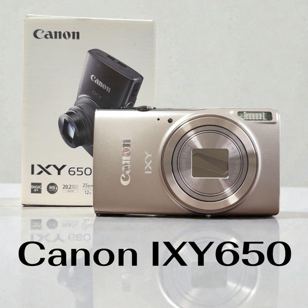 【極美品】 Canon IXY650 純正充電器 バッテリー 箱 説明書 等付き