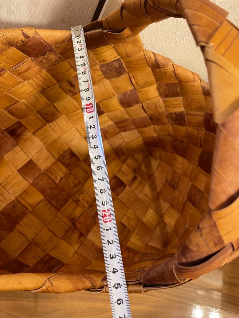 白樺作家Olga(オルガ)　白樺のかご　特大サイズ