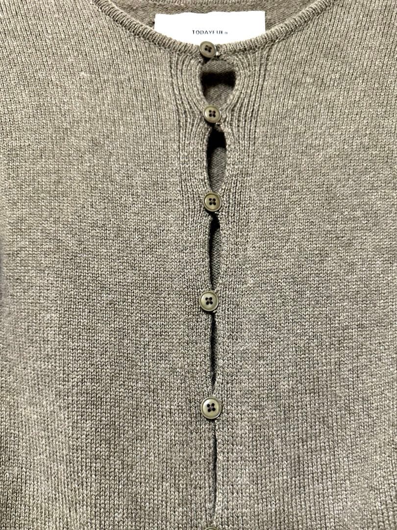 トップス TODAYFUL Cashmere Compact Cardigan