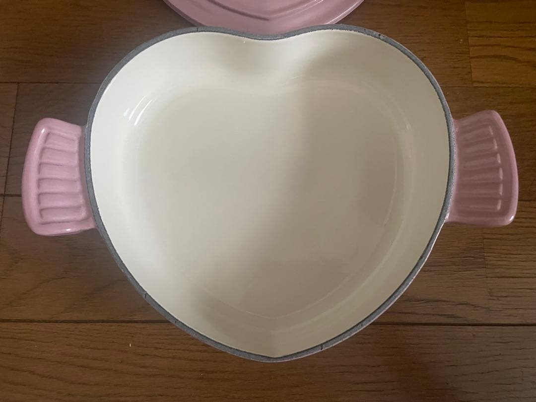 maa Le Creuset プレートダムールハート型鍋