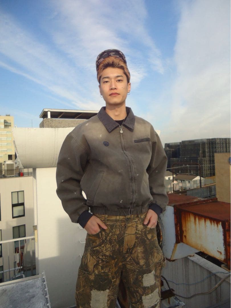 9090 Vintage Like Duck Blouson サイズ:M