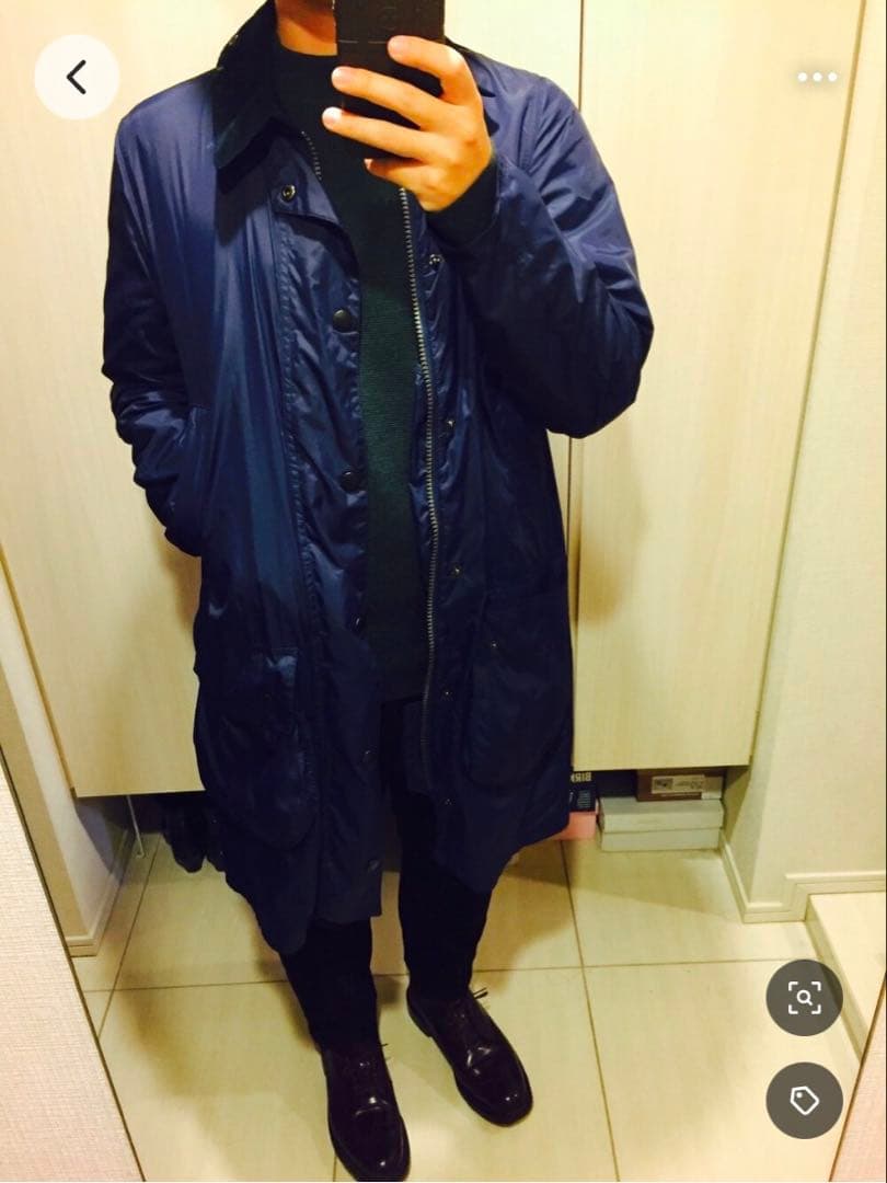 Barbour ボーダー パッカブル　36サイズ